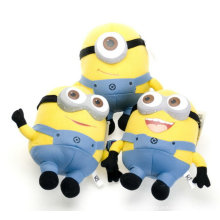 Custom Despicable Me Cartoon Character Stuffed Sof Toy Minion Plush Toy